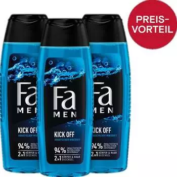 Гель для душа для тела и волос 2 в 1, стартовый набор Fa, 450 ml