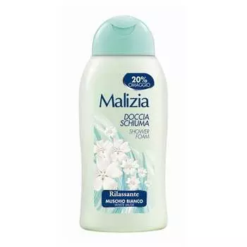 Гель для душа Doccia Muschio Bianco Rilassan 300 мл - Malizia