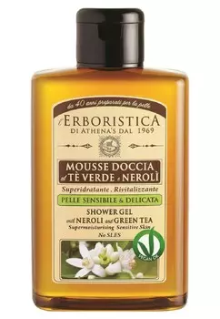 Гель для душа DUSCHGEL MIT NEROLI UND GRNEM TEE L'ERBORISTICA, белый