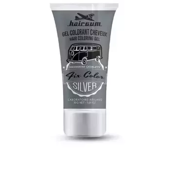 Гель для душа Fix color gel colorant Hairgum, цвет silver, 30 мл.