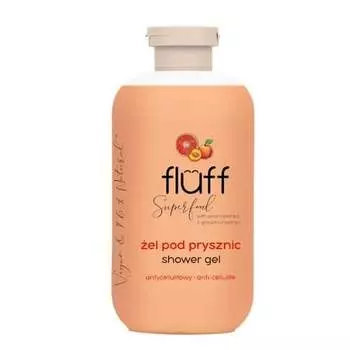 Гель для душа Fluff, Персик и Грейпфрут, 500 мл