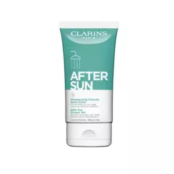 Гель для душа gel de ducha para despus del sol cuerpo y cabello Clarins, объем 150 мл