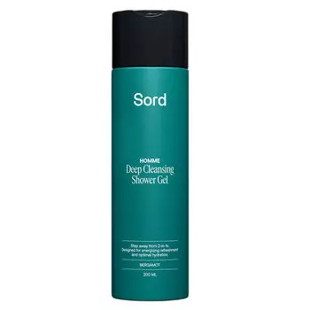 Гель для душа глубокого очищения, 200 мл Sord Homme body care
