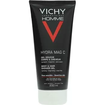 Гель для душа Homme для волос и тела 200 мл, Vichy