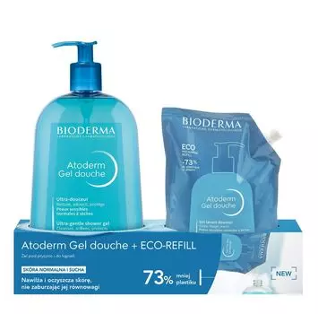 Гель для душа и ванны Bioderma Atoderm Gel Douche, 2000 мл
