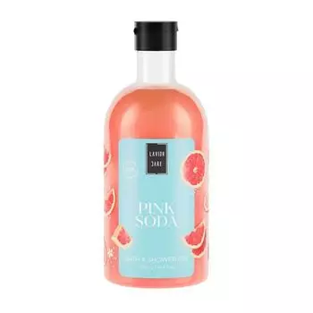 Гель для душа и ванны Lavish jar pink с содой Lavish Care, 500 мл