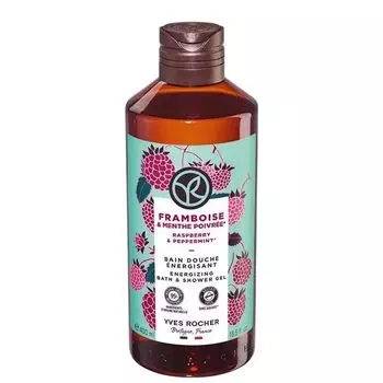 Гель для душа и ванны Yves Rocher Bain de Nature Malina & Mita, 400 мл