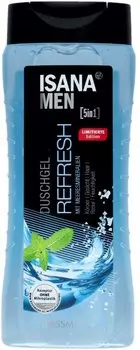 Гель для душа ISANA MEN REFRESH 300 мл