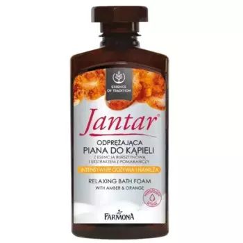 Гель для душа jantar espuma de bao relajante con esencia de mbar y extracto de naranja Farmona, объем 330 мл
