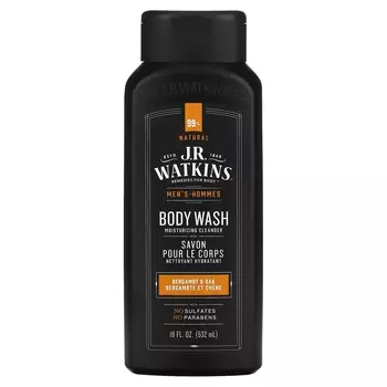 Гель для душа JR Watkins бергамот и дуб, 532 мл