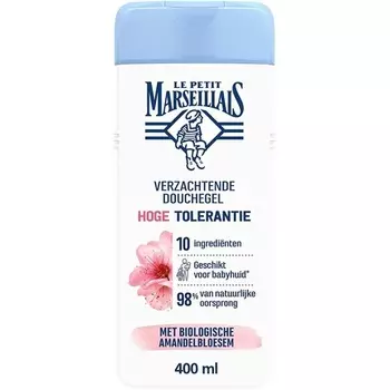 Гель для душа Le Petit Marseillais Sensitive с цветком миндаля, 400 мл, Johnson & Johnson