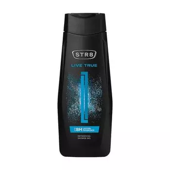 Гель для душа Live True для мужчин STR8, 400 мл