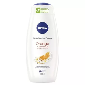 Гель для душа Nivea с маслом апельсина и авокадо 500 мл