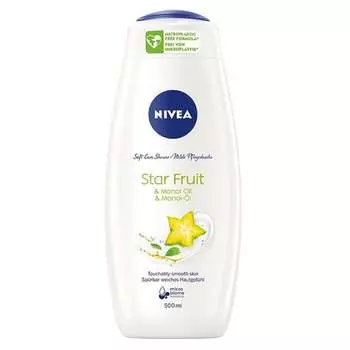 Гель для душа Nivea, Star Fruit & Monoi Oil Soft Care 500мл