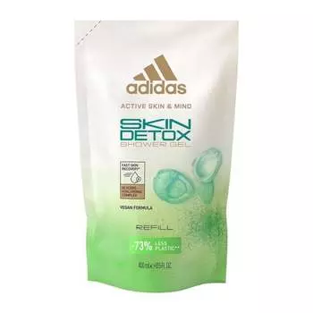 Гель для душа Refill для женщин, 400 мл Adidas, Skin Detox