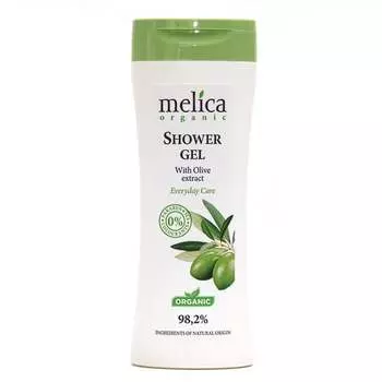 Гель для душа с экстрактом оливы, 250 мл Melica Organic