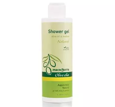 Гель для душа с биоингредиентами 200мл MACROVITA OLIVE-ELIA NATURAL
