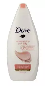 Гель для душа с розовой глиной, 500 мл Dove, Renewing Glow