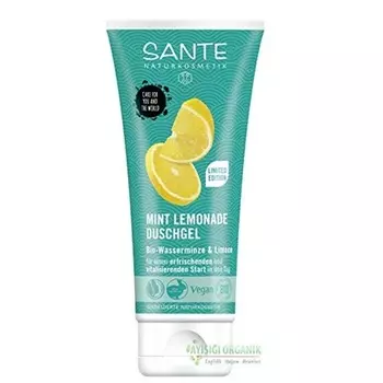 Гель для душа Sante Мята Лимонад 200мл, Sante Naturkosmetik