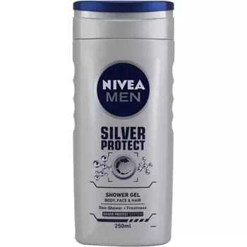 Гель для душа Silver Protect для мужчин 250мл, Nivea