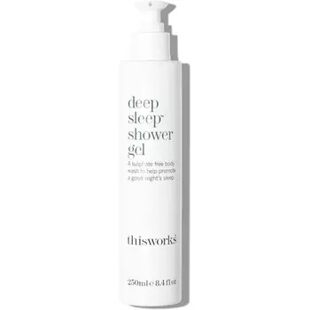 Гель для душа This Works Deep Sleep 250 мл Успокаивающий гель для душа с эфирными маслами лаванды, ромашки и ветиверта Гель для душа без сульфатов, вызывающий сон, для мужчин и женщин