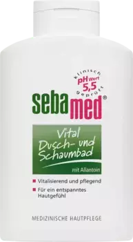 Гель для душа Витал душ + пена для ванны 400 мл sebamed