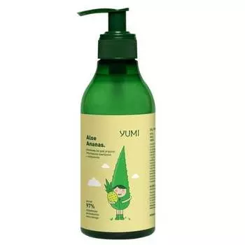 Гель для душа Yumi Aloe с ароматом ананаса 400мл