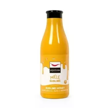 Гель для ванны и душа Sublime Honey 500 мл, Aquolina