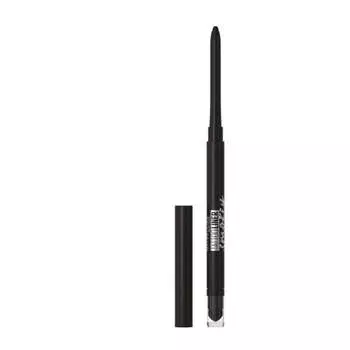 Гель-карандаш Tattoo Liner Smokey, автоматическая подводка для глаз, 010 дымчато-черный, 1,3 г Maybelline
