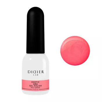 Гель-Лак для ногтей gel polish exotic Didier Lab, цвет ara, 10 мл