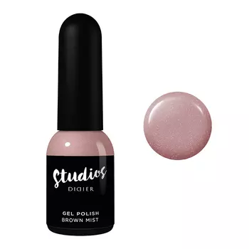 Гель-Лак для ногтей studios gel polish Didier Lab, цвет brown mist, 8 мл