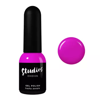 Гель-Лак для ногтей studios gel polish Didier Lab, цвет freshy purple, 8 мл