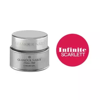 Гель-лак Glamour Color Gel Scarlet Infinite 5 миллилитров Vip