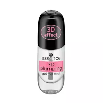 Гель-наполнитель для ногтей 3D Plumping Top Coat Gel Essence, 1 UD