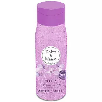 Гель-скраб для душа Violetta 300 миллилитров Dolce & Mania