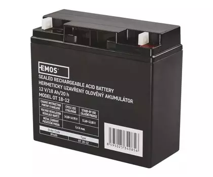 Гелевый аккумулятор 12В/18Ач EMOS B9655 MW Power