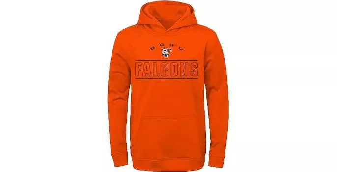 Gen2 Youth Bowling Green Falcons Оранжевая толстовка с капюшоном