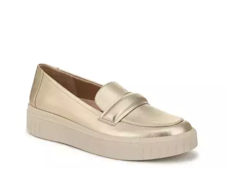 Geneva Wedge Слипоны Lifestride, Platinum