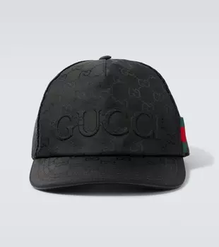 GG Web бейсболка Gucci, черный