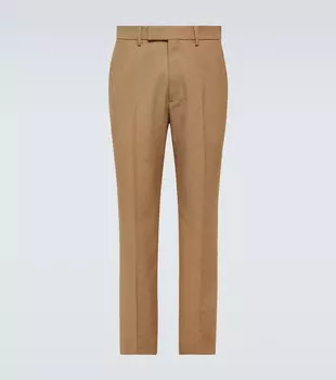 GG жаккардовые прямые брюки Gucci, Marscland