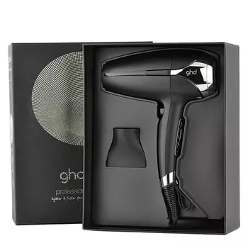ghd Helios Hair Dryer Профессиональный фен с бесщеточным двигателем и ионной технологией, черный