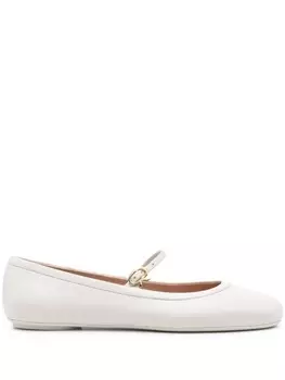 Gianvito Rossi балетки Carla, белый