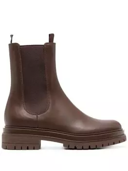 Gianvito Rossi ботинки челси, коричневый