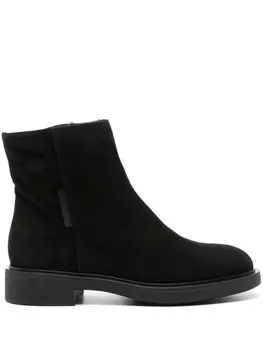 Gianvito Rossi ботинки с подкладкой из овчины, черный