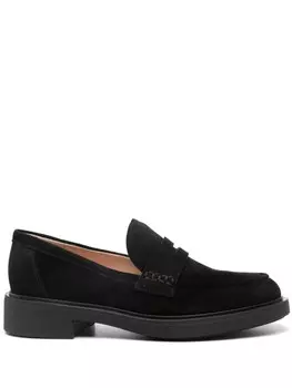 Gianvito Rossi лоферы Harris, черный