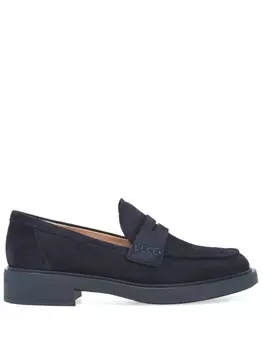 Gianvito Rossi лоферы Harris, синий