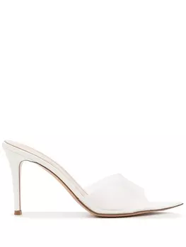 Gianvito Rossi мюли Elle 85, белый