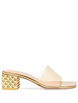 Gianvito Rossi мюли Kara 45, серый