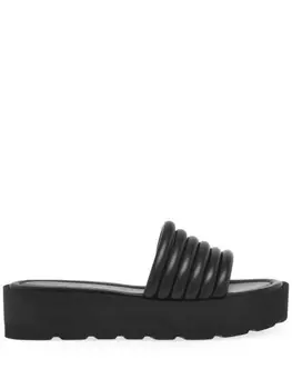 Gianvito Rossi слайды платформы, черный