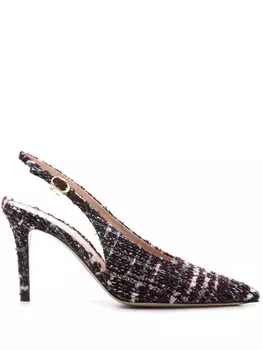 Gianvito Rossi туфли Robbie 85 с ремешком на пятке, красный